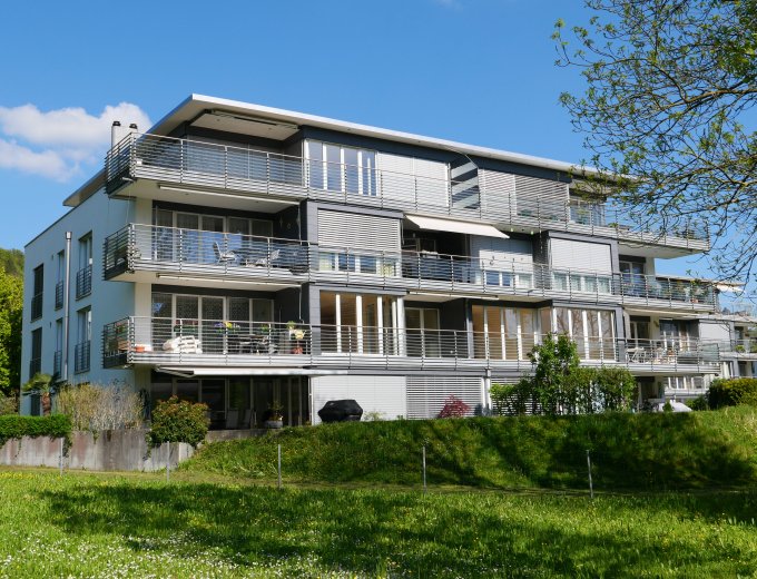 Attraktive 3.5-Zimmerwohnung mit schönem Ausblick ins Grüne ...